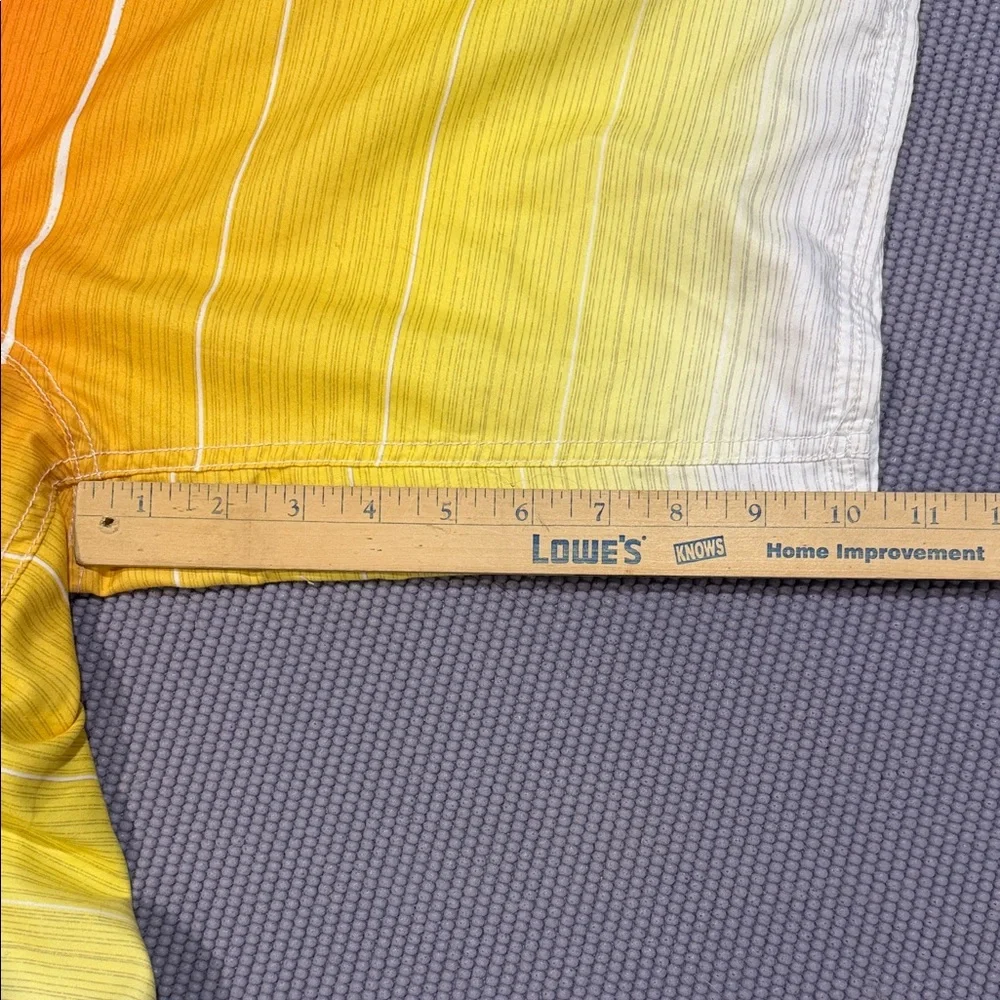 OP Men's Orange-to-Yellow Gradient Board Shorts